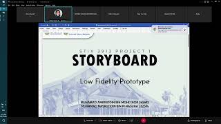 FYP | STORYBOARD, AND LOW FIDELITY PROTOTYPE BRIEFING