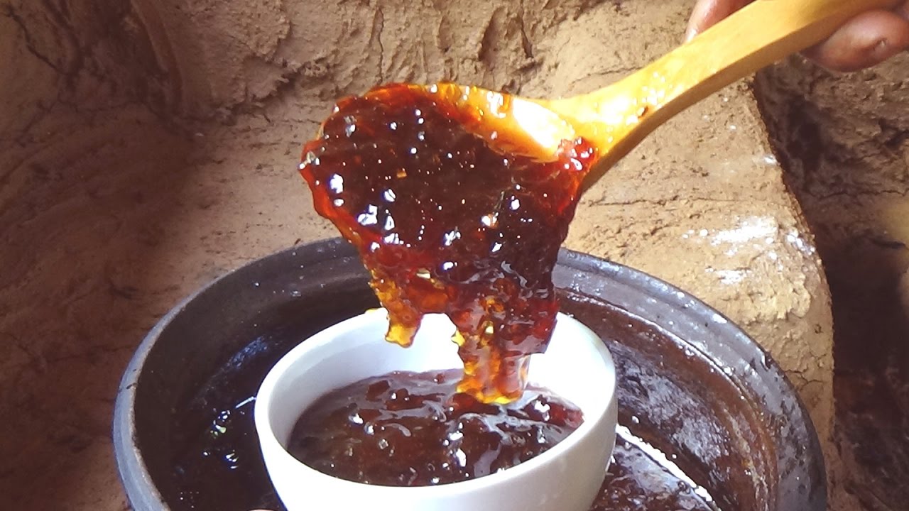 Village Foods Tasty Bilimbi Jam Prepared in Village Kitchen by my Mom