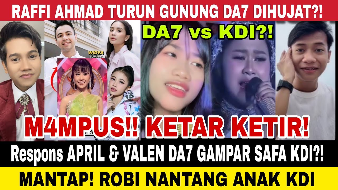 MANTAP!! APRIL & VALEN G4M P4R SAFA KDI BUAT IIS DAHLIA MALU, ROBI ...