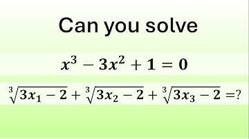 An Amazing Algebra Problem | 99% Fail to Solve