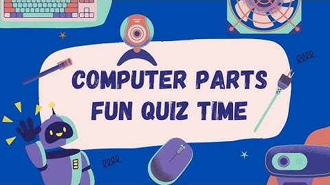 Computer Parts Quiz for kids|| Quiz time about computer parts with pictures || Computer parts