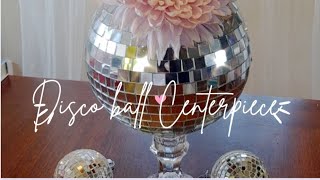 DIY Disco ball Centerpiece đđĒŠ #decor #crafts #diy