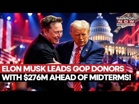 Elon Musk Donates $276 Million To Republicans Ahead Of US Midterm Elections, Emerges As Top Donor
