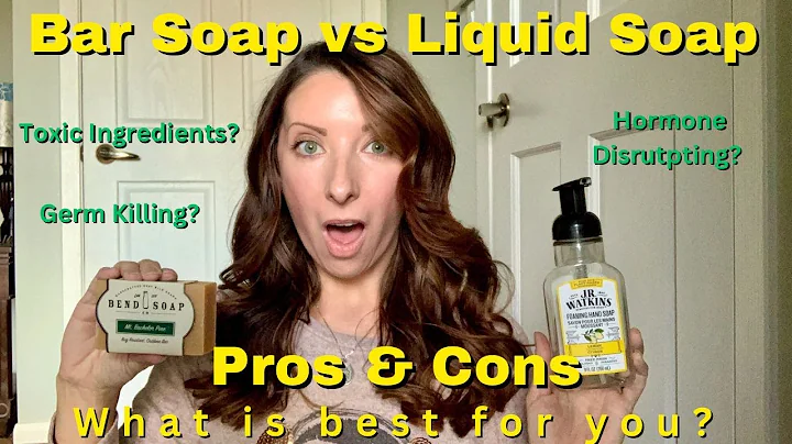 Bar Soap vs Liquid Soap | Simplified & Natural Living | Pros & Cons