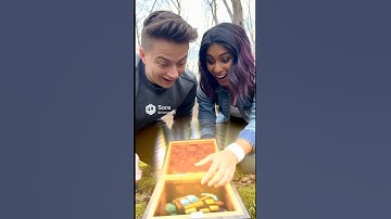 Minecraft modded chest in Real Life World!?? 🌎 #shorts