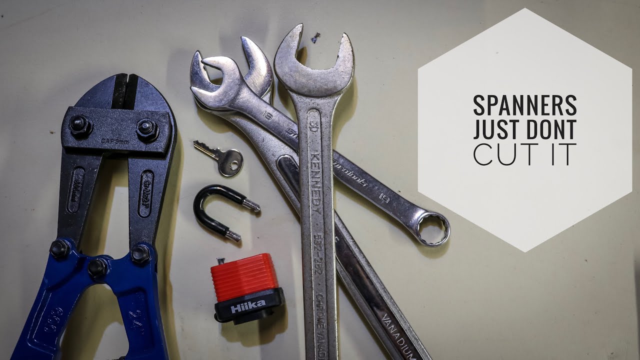 The best way to break a padlock with spanners YouTube