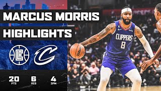 Marcus Morris Sr. Held It Down Against Cleveland. | LA Clippers