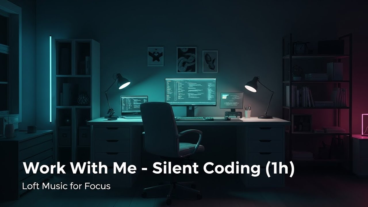 The Secret to PRODUCTIVE Coding Nights with Loft Music | Work With Me