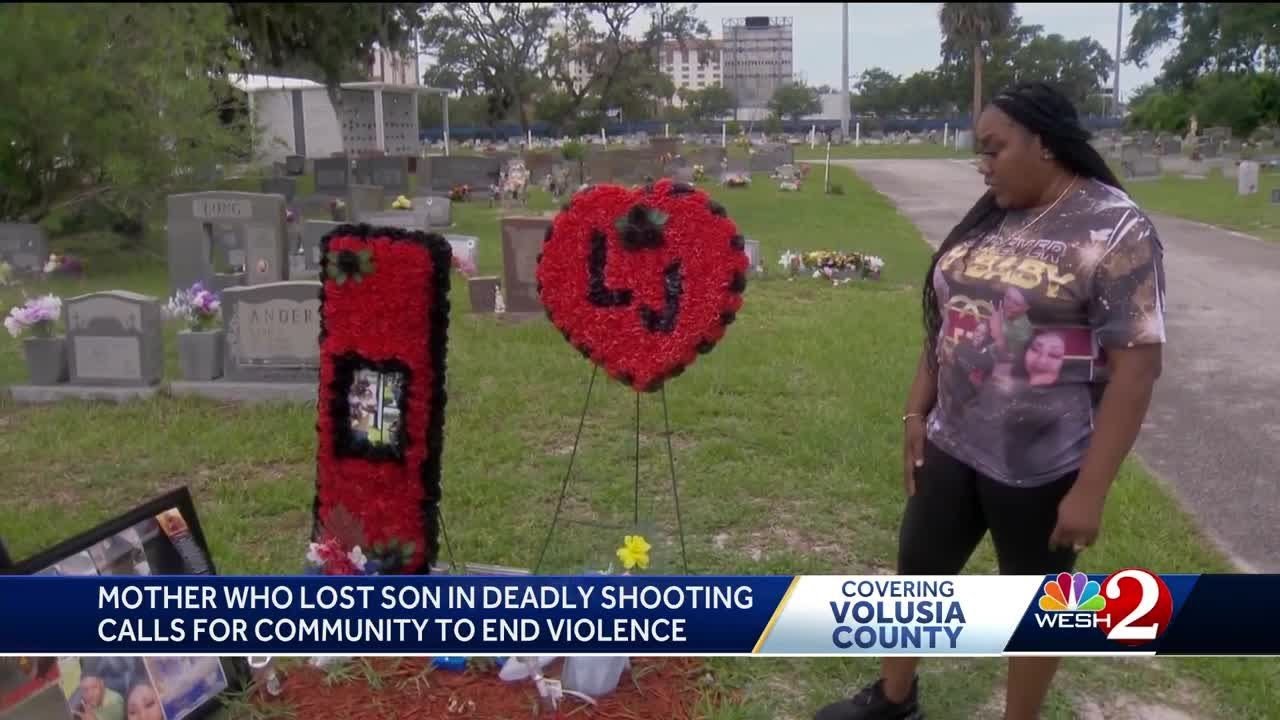Woman calls for action after son shot, killed in Volusia County - YouTube
