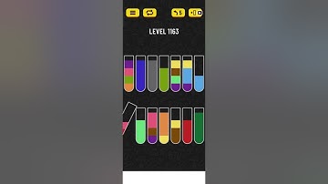 Water sort puzzle Level 1163