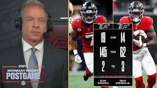 Monday Night Postgame | Falcons have NFL’s best RB duo - Troy on Bijan & Bijan Robinson sinks Saints
