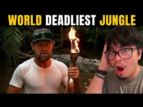 24 Hours In The Worlds Deadliest Jungle Reaction😳