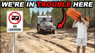 The ULTIMATE TEST &amp; BIGGEST MISTAKES 4x4 towing offroad Caravan around Australia