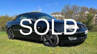 FOR AUCTION NO RESERVE 2004 Saab 9-3 2.0T Vector Cabriolet
