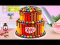 🎂Best Of Kitkat Cake Recipe🍫 Mini Rainbow KitKat Cake Decorating Ideas |Yummy Mini Cakes