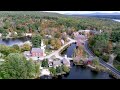 Harrisville, New Hampshire: Charming Aerial Portrait