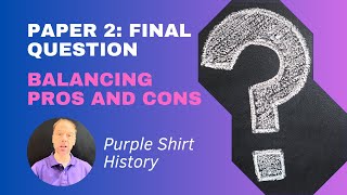 Cambridge IGCSE History 0470 Paper 2. Big Changes for the Final Question!