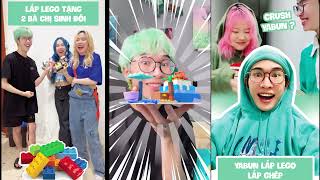 Tổng Hợp Lắp Lego và Lắp Ghép Yabun tặng chị Em Simmy và Sammy cùng crush | Toy Boy Hero