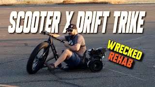 Drift Trike Revival: Transforming a Wreck into a Drift Dream - Epic Ride Ahead