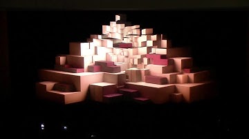 QELA 3D MAPPING OF A PYRAMID OF CUBES