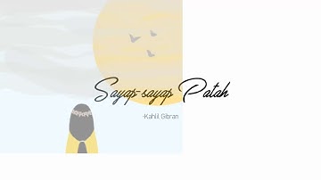 Sayap-Sayap Patah | Puisi Kahlil gibran | Musikalisasi Puisi Menyentuh Hati
