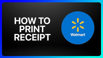 How To Print Receipts From Walmart App Tutorial