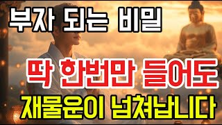 부자 되는 비밀｜지금 들으면 재물운이 폭발하는 부처님 음악 #불교음악 #소원성취