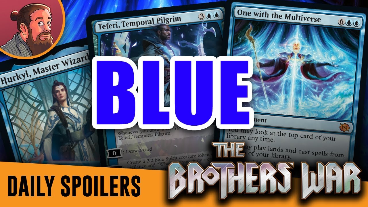 The Brothers' War Set Review Blue Cards Teferi, Hurkyl & More