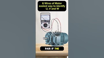 How to Identify Motor Windings with Just a Multimeter! 🧠⚡