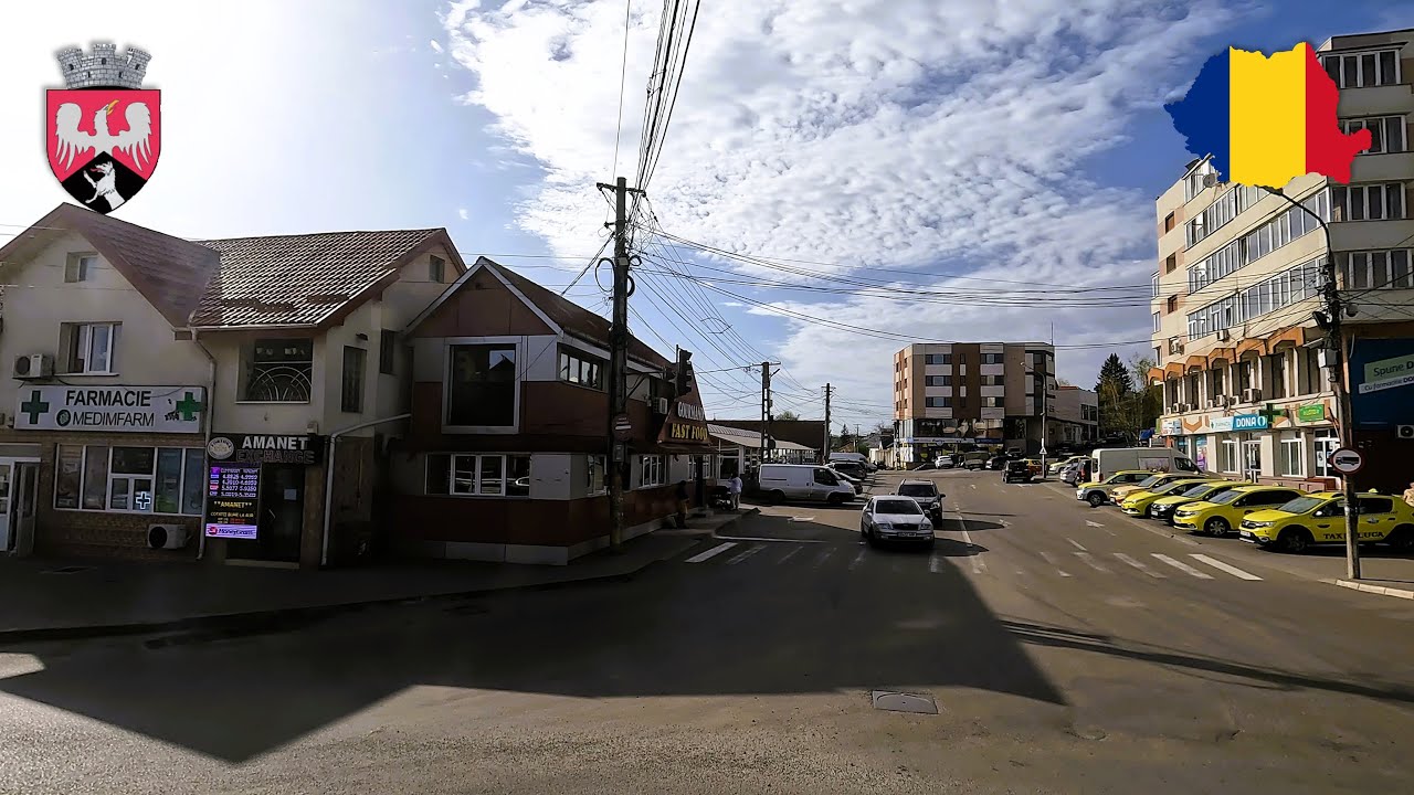 Târgu Frumos 🇷🇴 - lumea văzută prin camera de bord