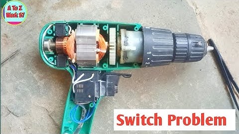 screwdriver machine switch repair  || screwdriver machine repair