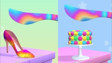 ASMR Slicing - Very satisfying and relaxing ASMR Slicing Game All Levels GamePlay Part 8 MarsGaming