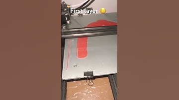 3D printing first layer. #satisfyingvideo #asmr #satisfyingvideo #howto3dprint #firstlayer