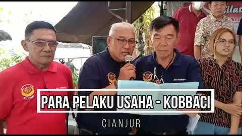 UCAPAN UNTUK HARI JADI CIANJUR KE - 345 DARI PARA PELAKU USAHA DAN KOBBACI