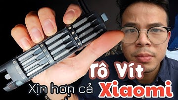 Mở hộp bộ tô vít sữa chữa điện thoại 46 chi tiết PIPIPOLO, nam châm cực mạnh