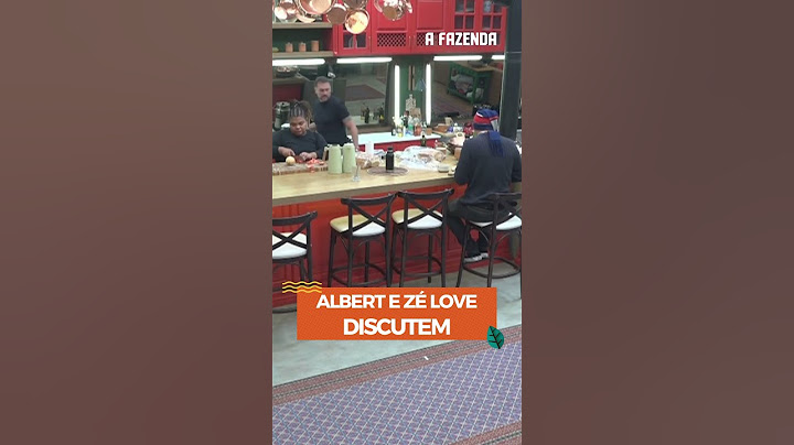 Albert e Zé Love discutem #afazenda #afazenda16 #shorts