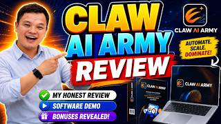 ClawAIArmy Review 🤖 341 AI Agents + 82 Workflows | Full Demo + ClawAIArmy Bundle & OTO + Bonus