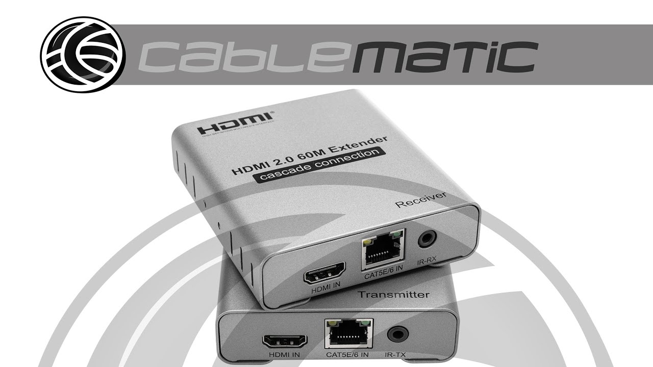 Câble HDMI Extender UTP 30m à 1080p 1xUTP 3D - Cablematic