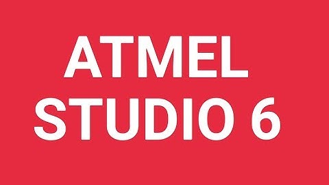 ATMEL Studio 6 Tutorial English : How to Download : AVR Microcontroller ATMegA32 :Education With AJs