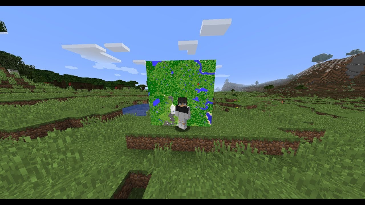 Как сделать большую карту в маинкрафт - YouTube