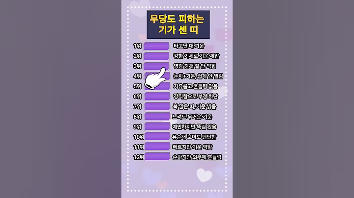 무당도 피하는 기가 센 띠 #명언 #좋은글 #띠별운세