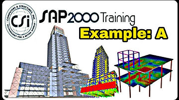 Example A. (sample problems)     #SAP 2000