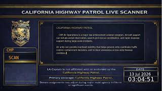 CHP - Live California Highway Patrol Scanner