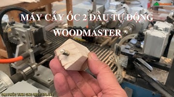 MÁY KHOAN VÀ CÂY ỐC 2 ĐẦU TỰ ĐỘNG WOODMASTER | cấy bulong 2 đầu WM-600DDI