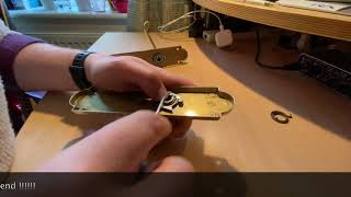 Brass Door Handle spring replacement  SAVE $$$