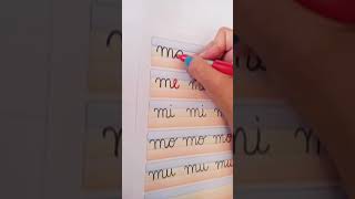 Tutorial escritura sílabas ma, me, mi, mo, mu