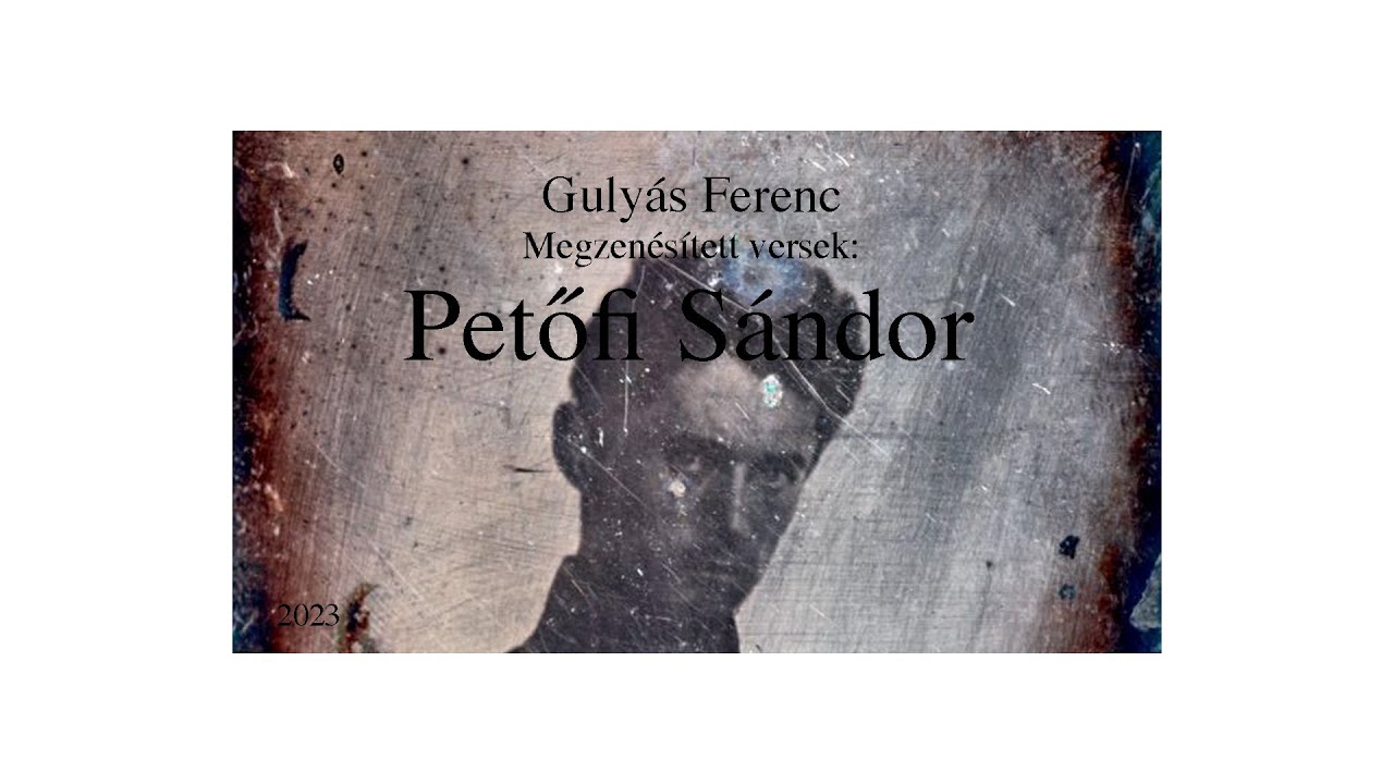 Hortobágyi kocsmárosné. Petőfi Sándor-Gulyás Ferenc