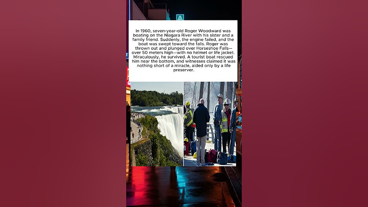 The Boy Who Survived Niagara Falls #AmazingStories #truestories  #DidYouKnow #MindBlowing