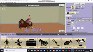 Project UTS PBO " Membuat Animasi Sederhana Menggunakan Alice 3" screenshot 5