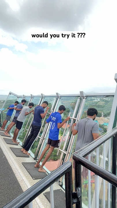 60° Sky Tilt at Bangalore Wonderla | Dangerous no safety but fun | Must Try #skytilt #danger #ride